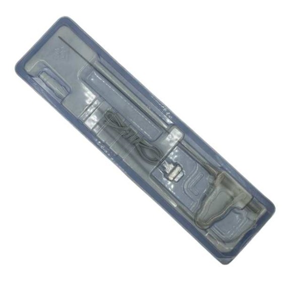 Disposable bipolar plasma radio frequency knife head